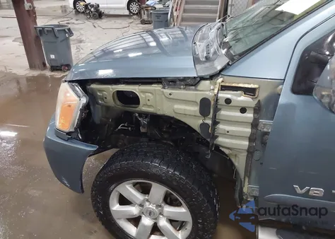 2010 Nissan Titan Le z USA, uszkodzony, nr VIN 1N6AA0EC7AN317165